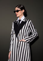Stripe Blazer