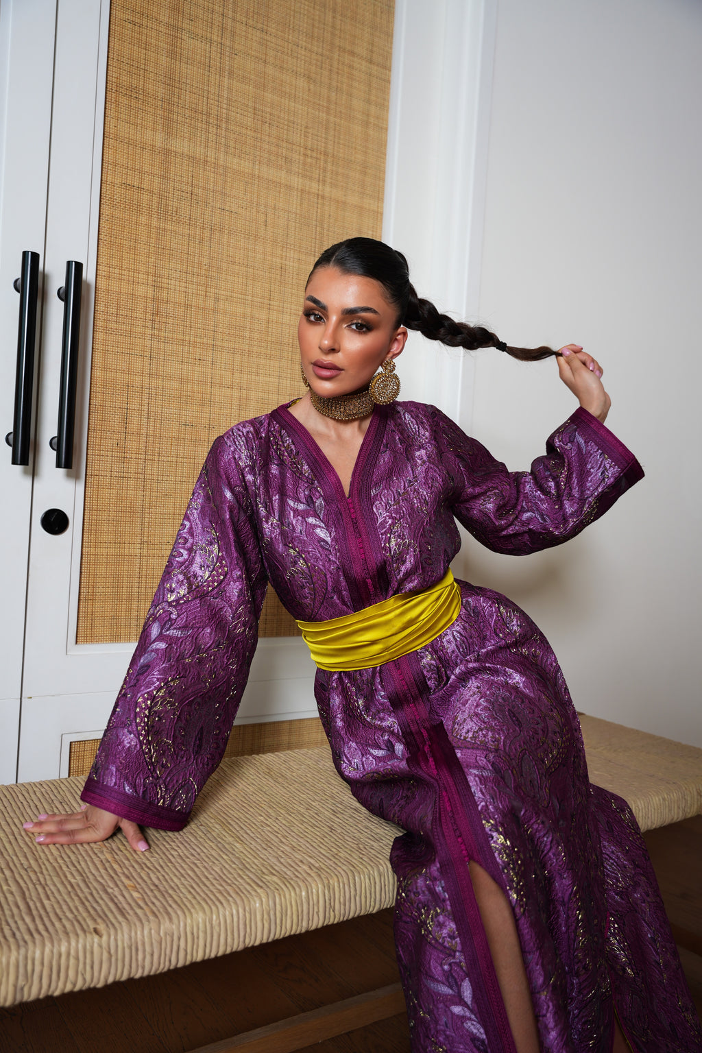 Royal Caftan / purple