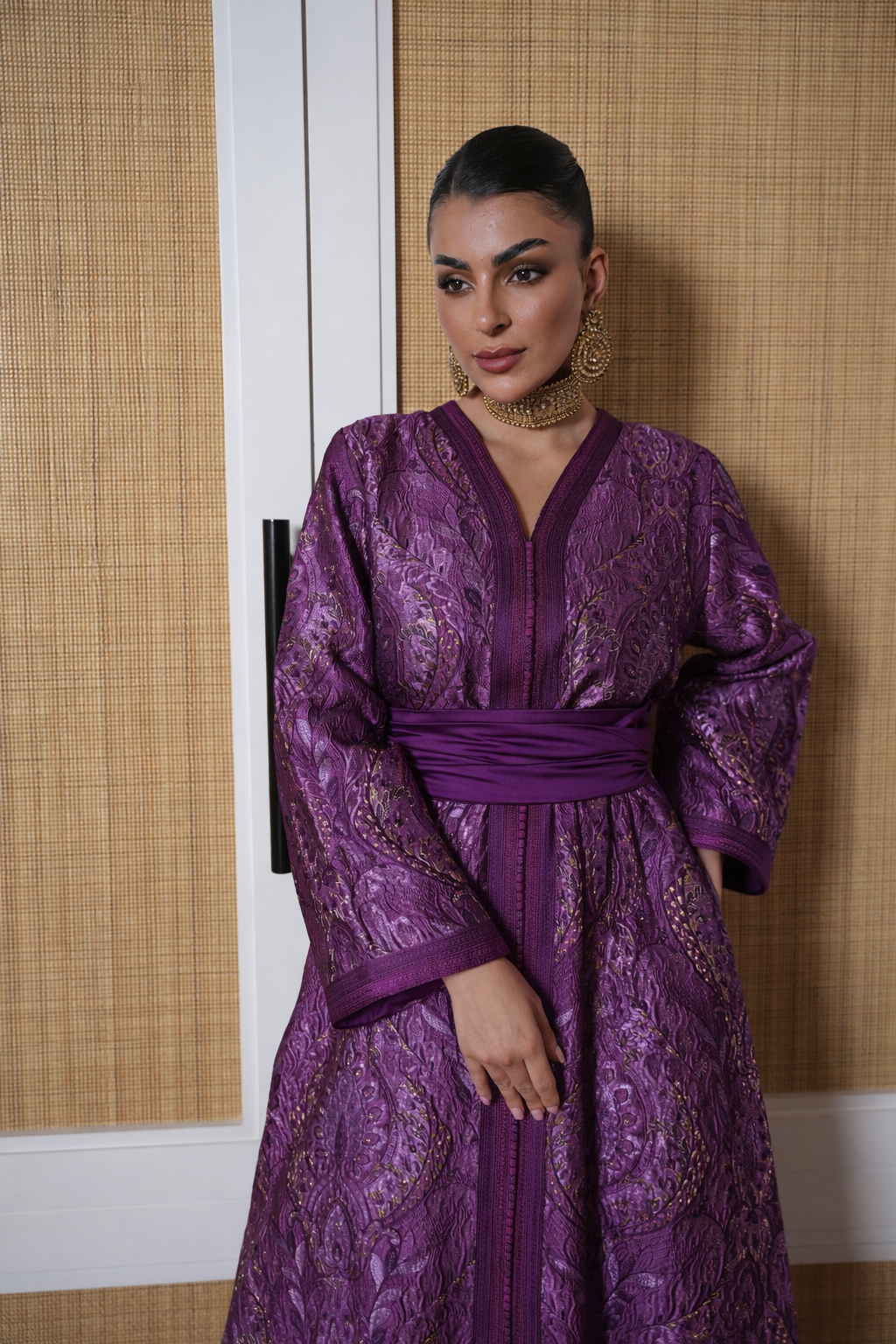 Royal Caftan / full purple