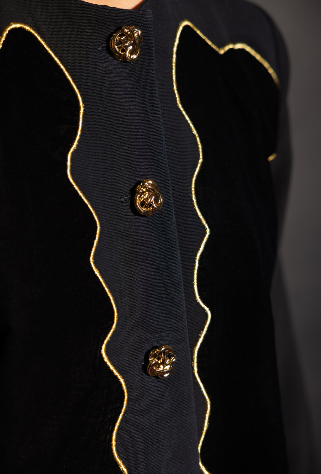 Golda velvet - Black