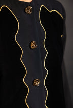 Golda velvet - Black