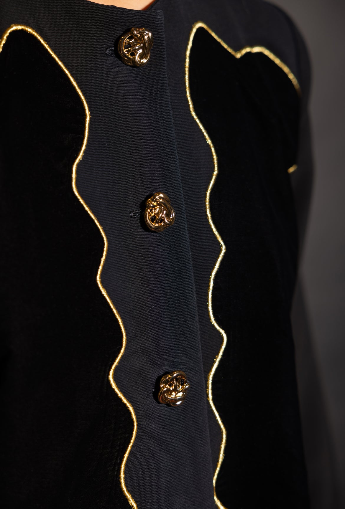 Golda velvet - Black