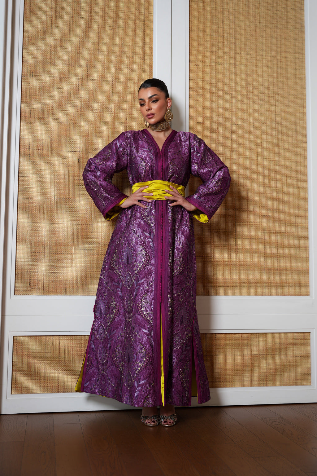 Royal Caftan / purple
