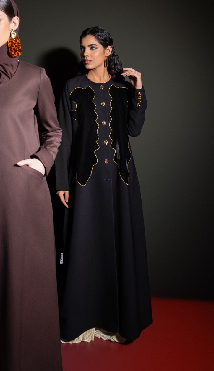 Golda velvet - Black